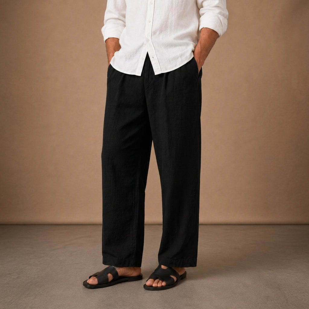 Men's Esperence Linen Cotton Trousers