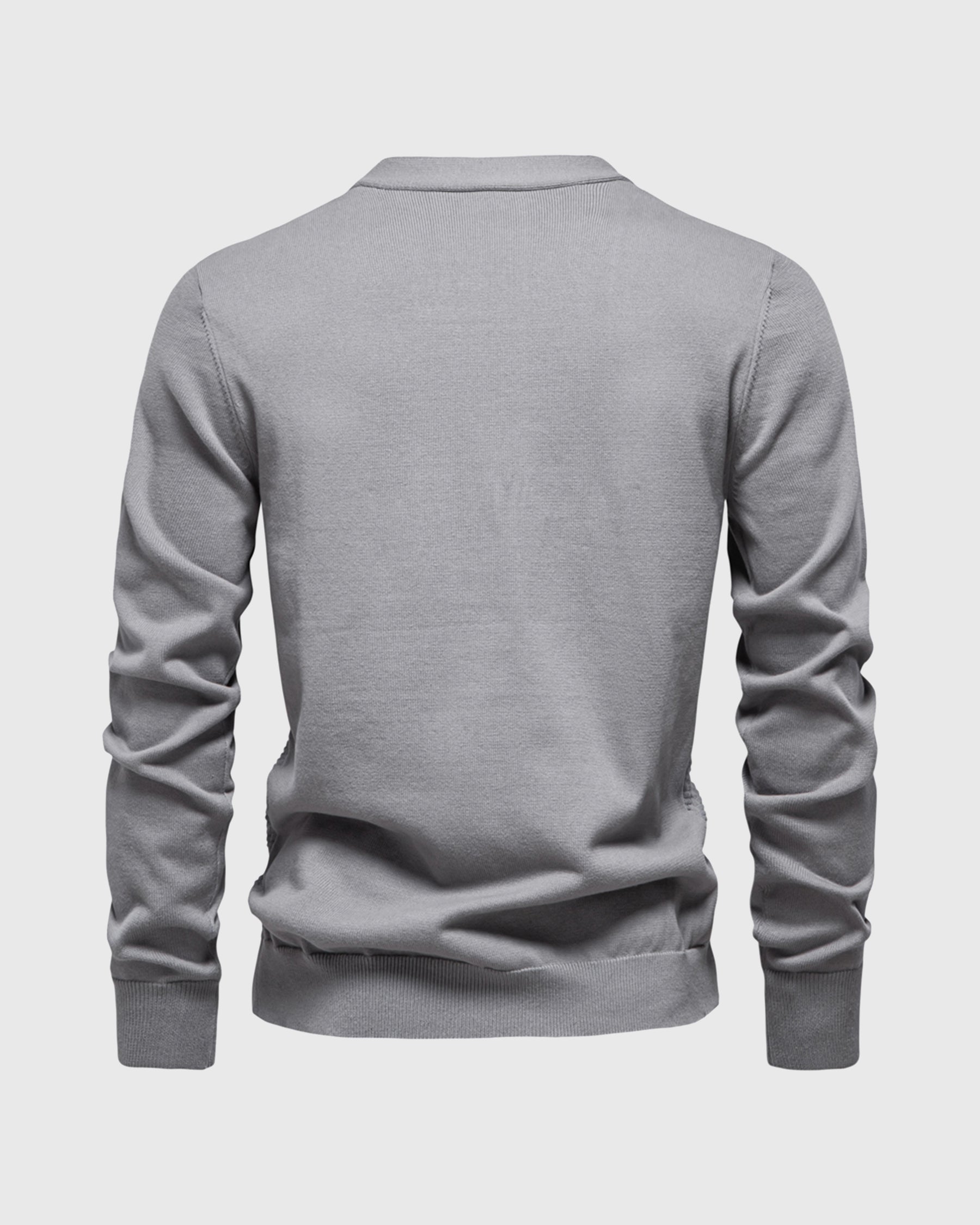 Men's Button-Up Knitted Cardigan
