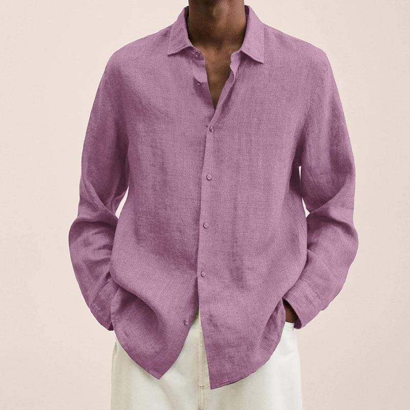 Men's Classic Linen Shirt
