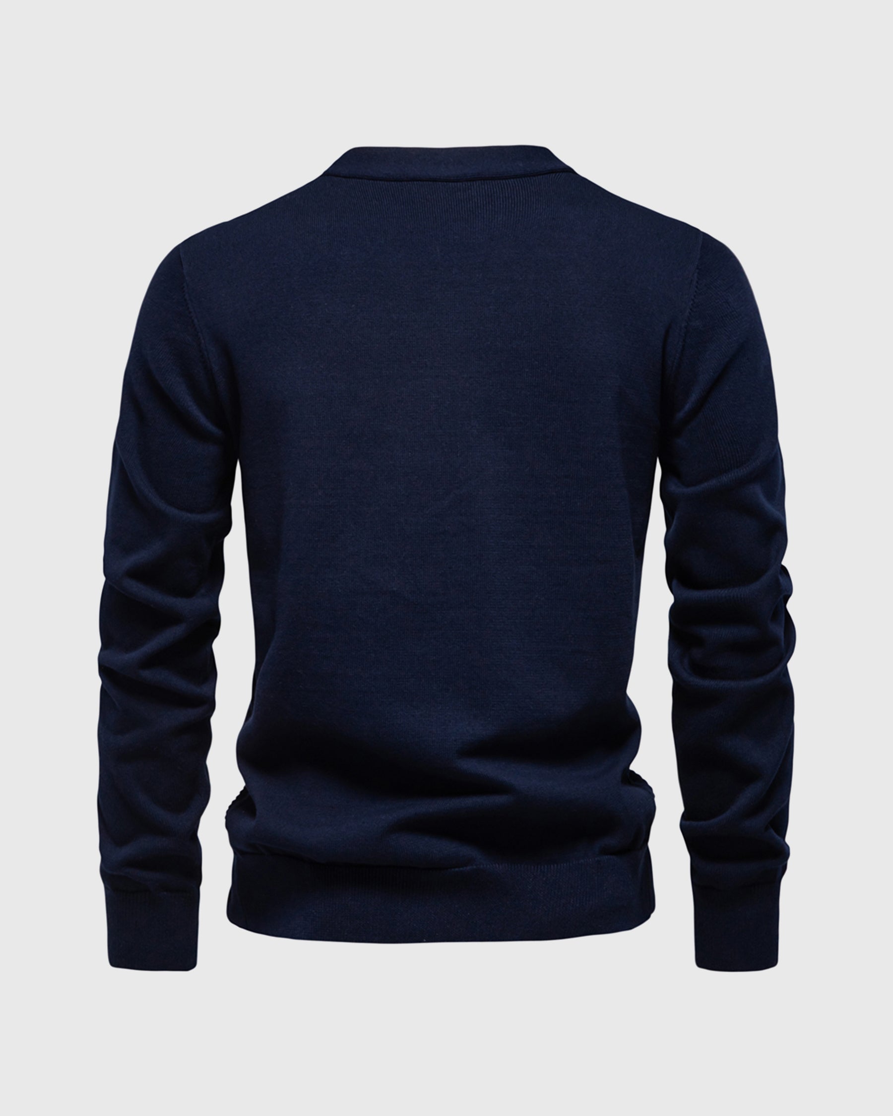 Men's Button-Up Knitted Cardigan