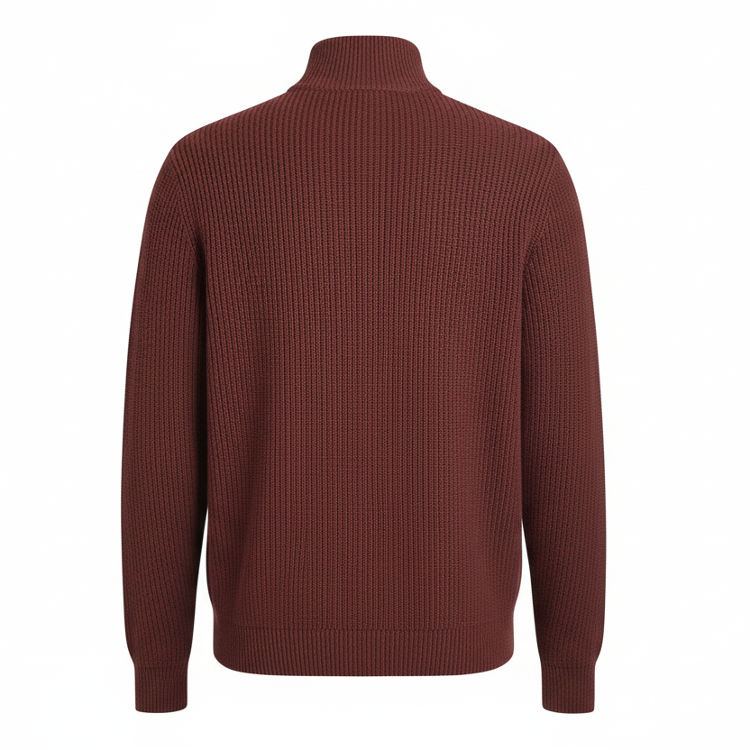 Men's Casual Zip Sweater