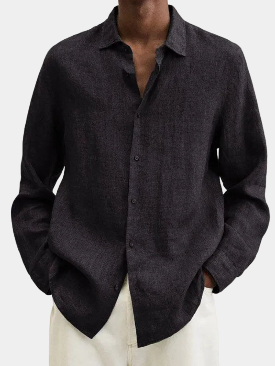 Men's Classic Linen Shirt