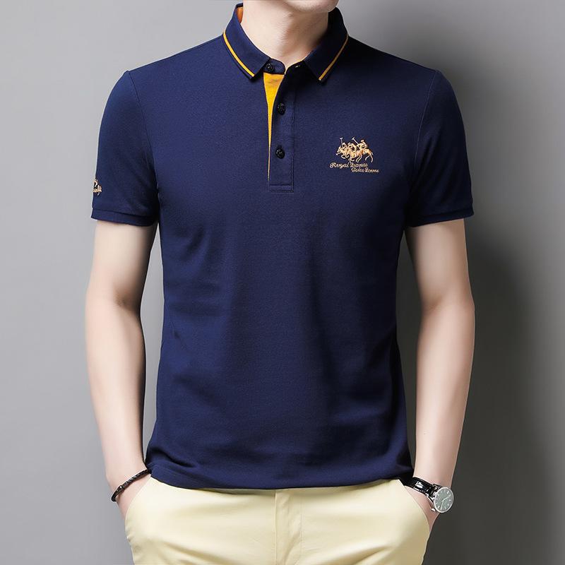 Men's Casual Short-Sleeve Polo