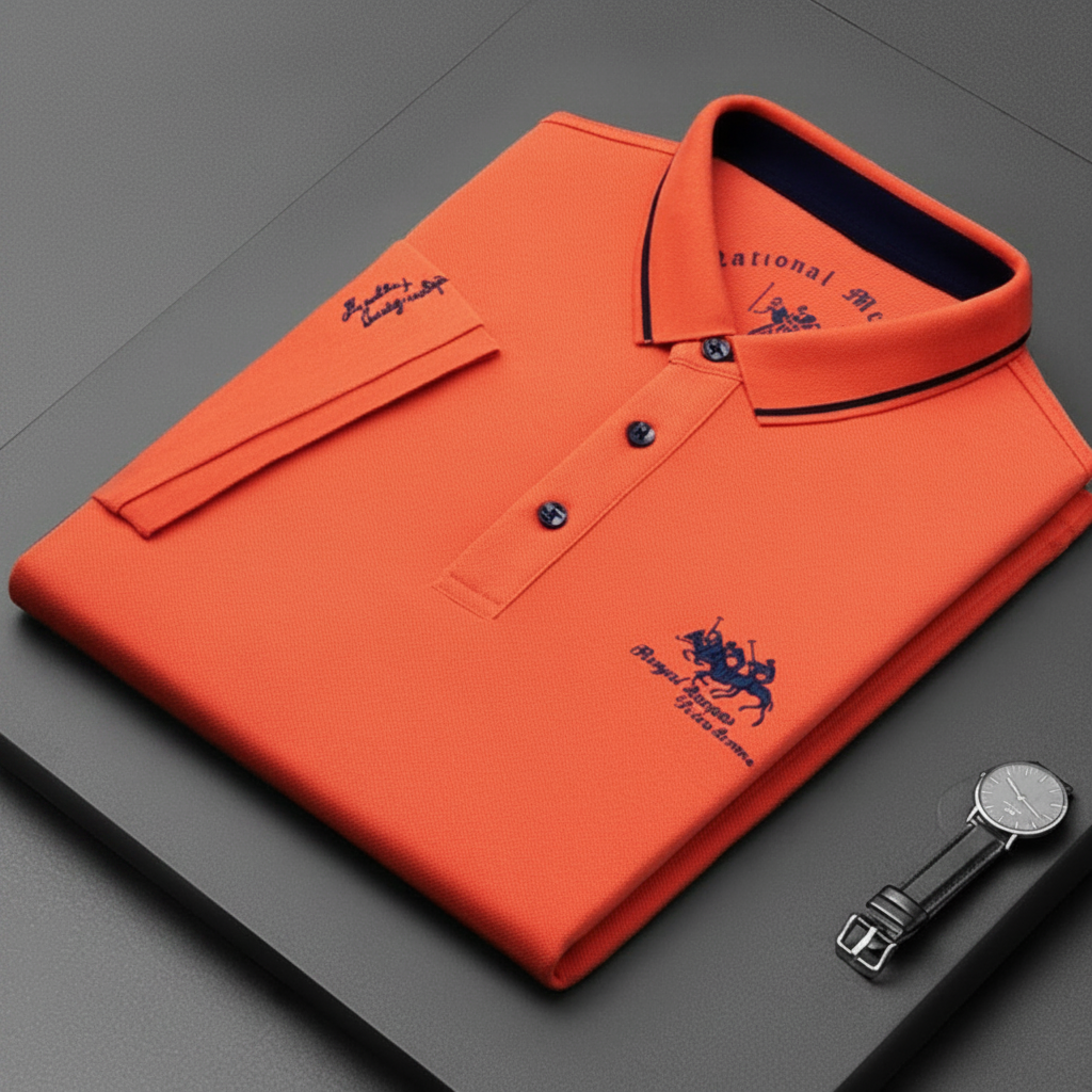 Men's Casual Short-Sleeve Polo