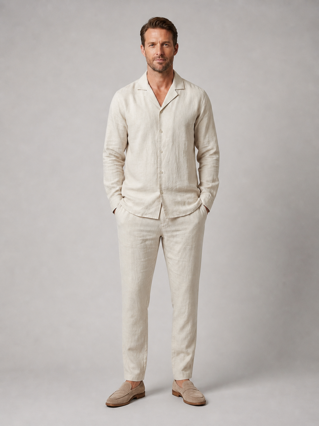 Men's Barnaby Linen Set