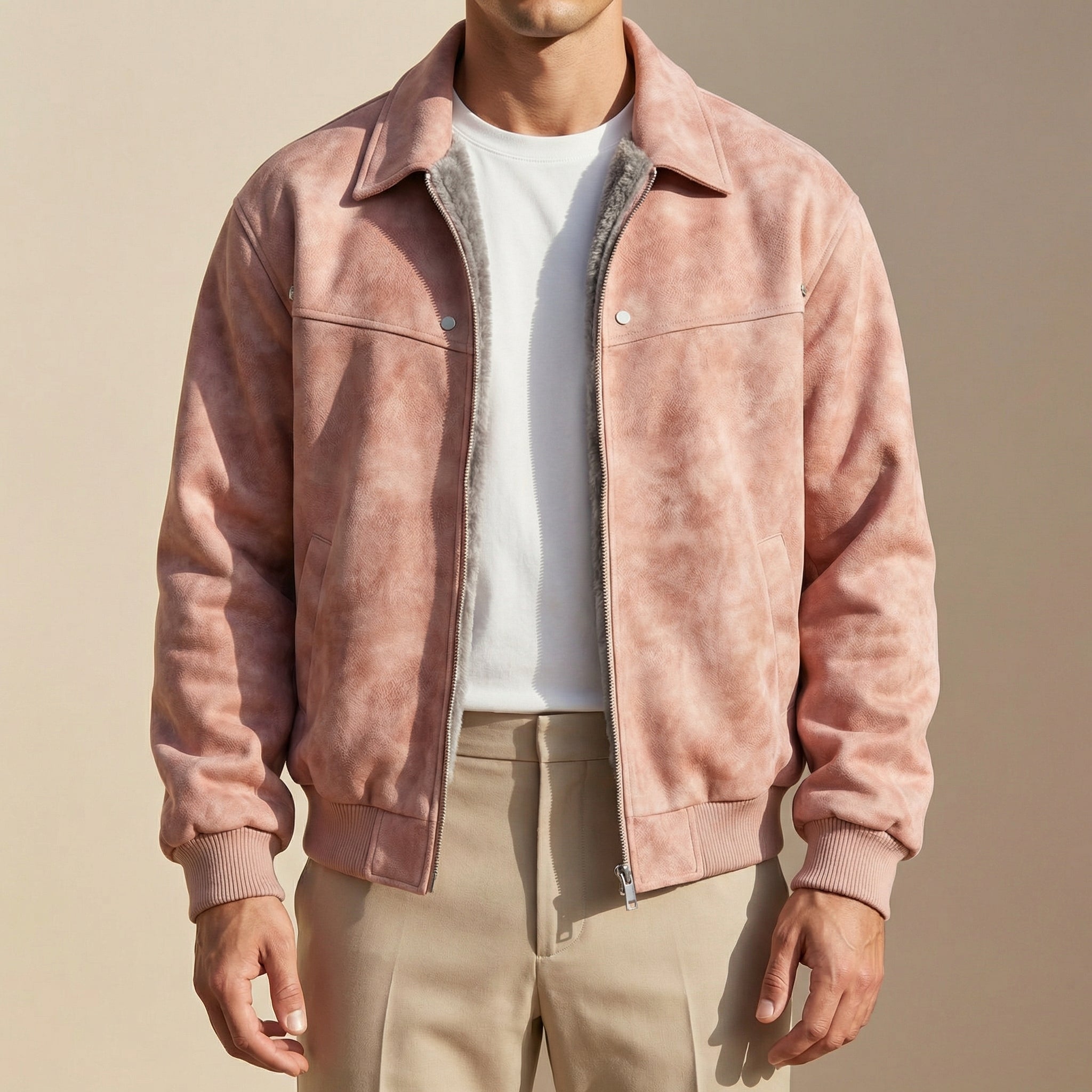 Men's Jacob Lambskin Leather Jacket