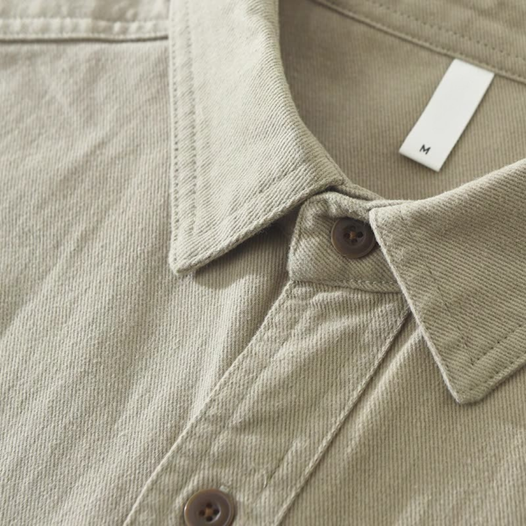Men's Sorrento Linen Overshirt