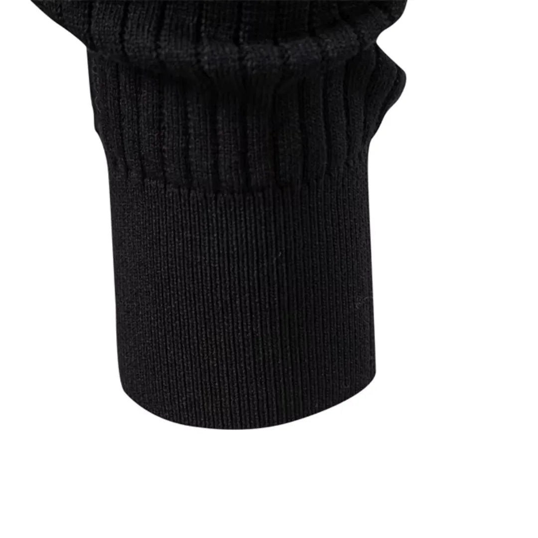 Men's Crew Neck Button Jumper