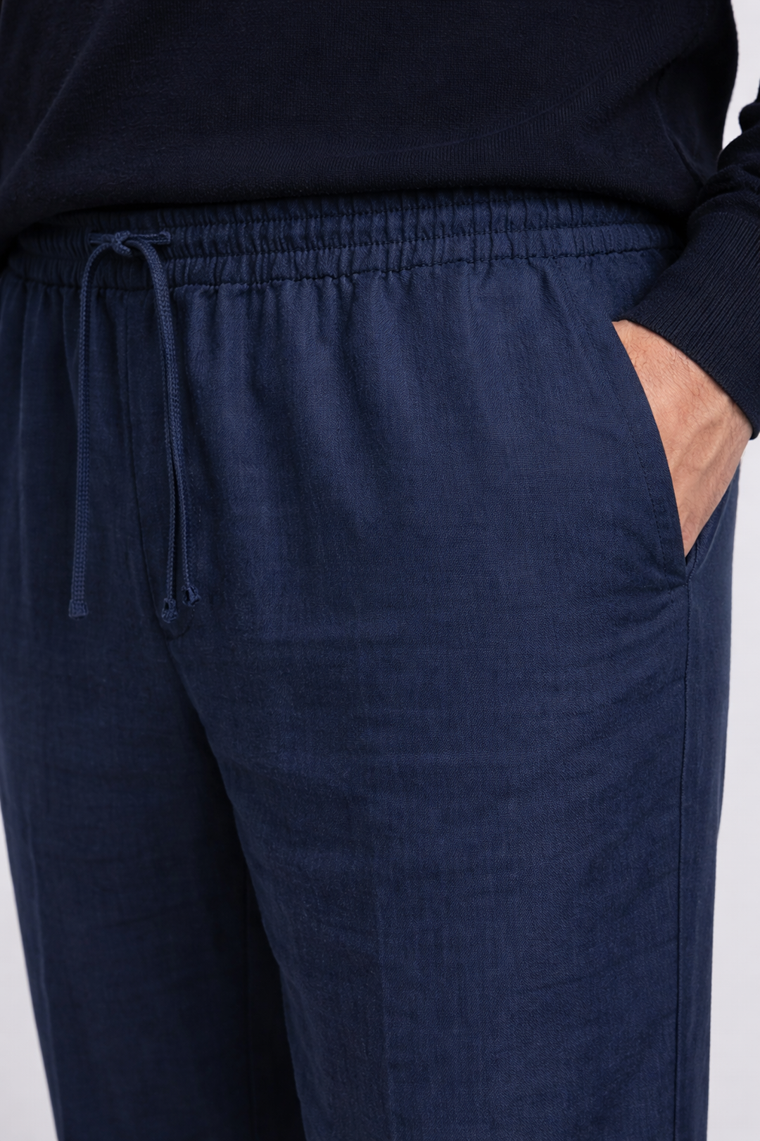 Men's Relaxed Fit Linen Trousers