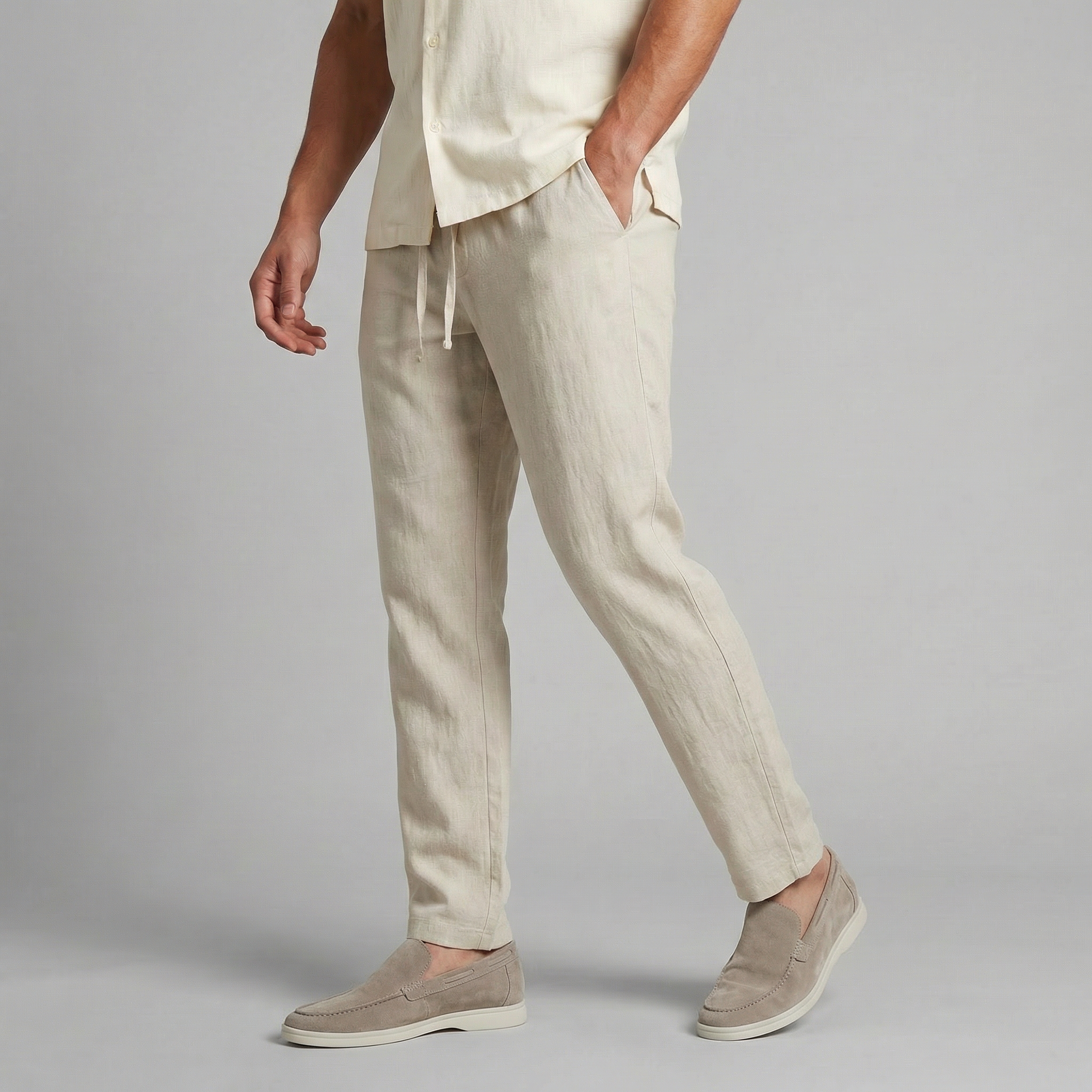 Men's Breathable Linen Trousers