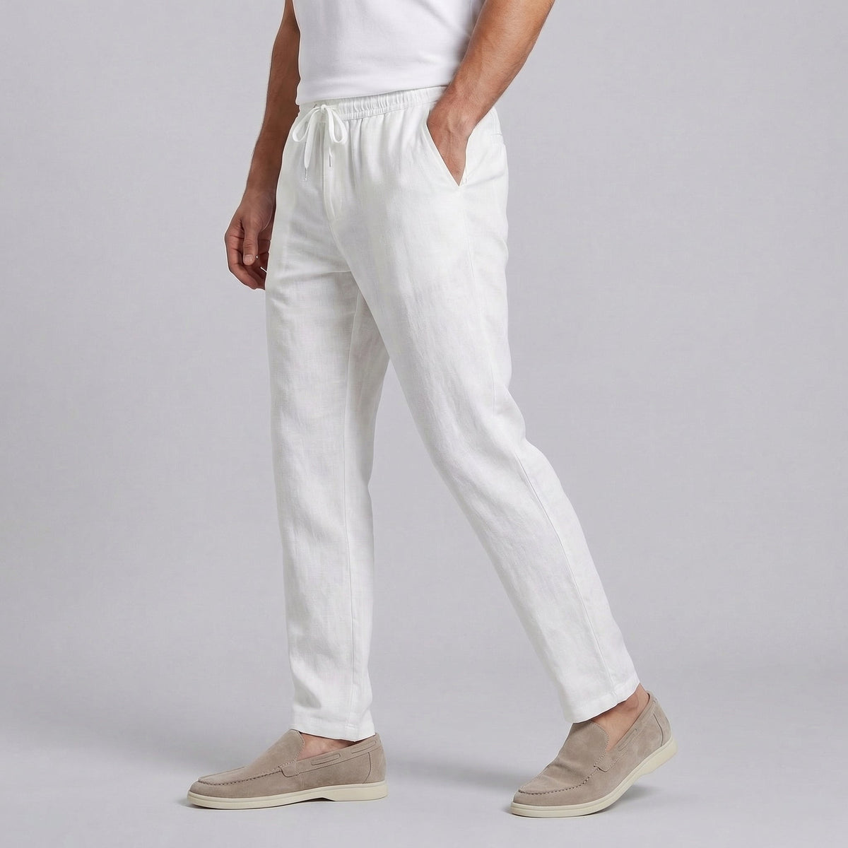 Men's Breathable Linen Trousers