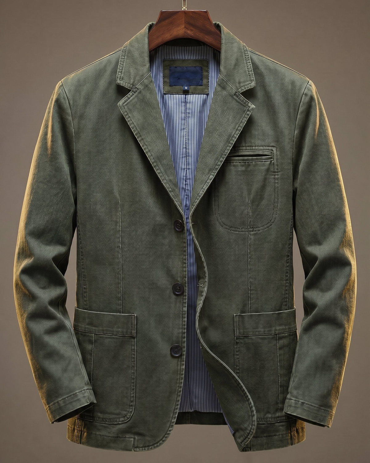 Men's Washed Denim Jacket