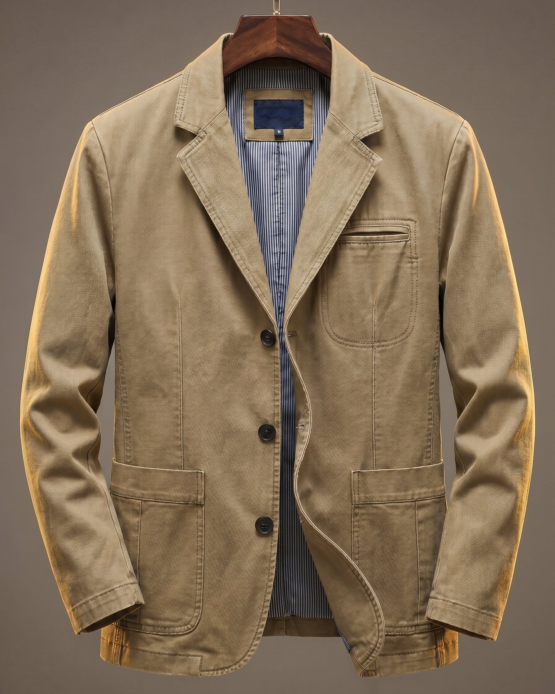 Men's Washed Denim Jacket