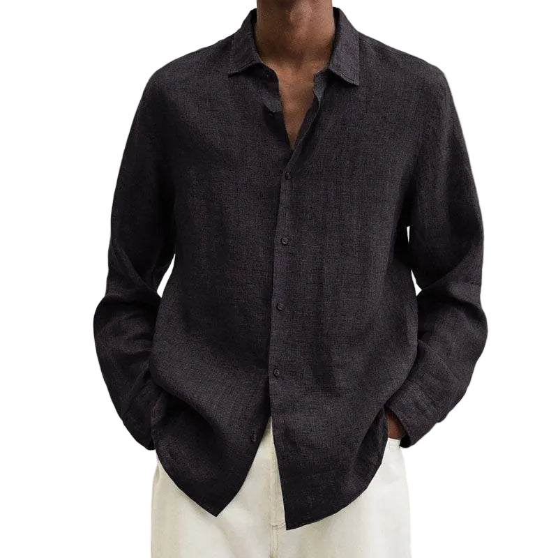 Men's Classic Linen Shirt