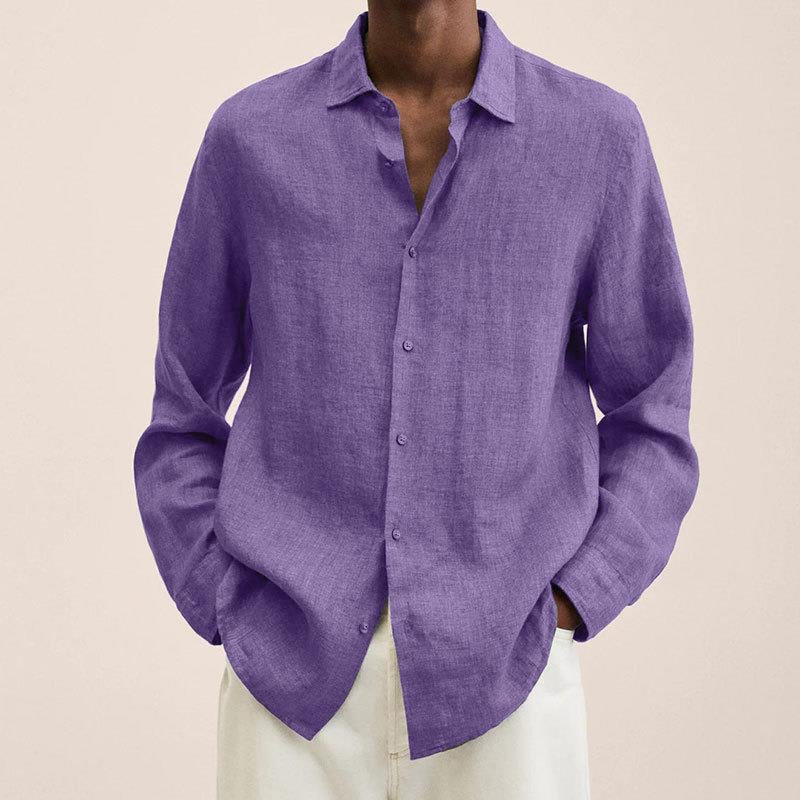 Men's Classic Linen Shirt