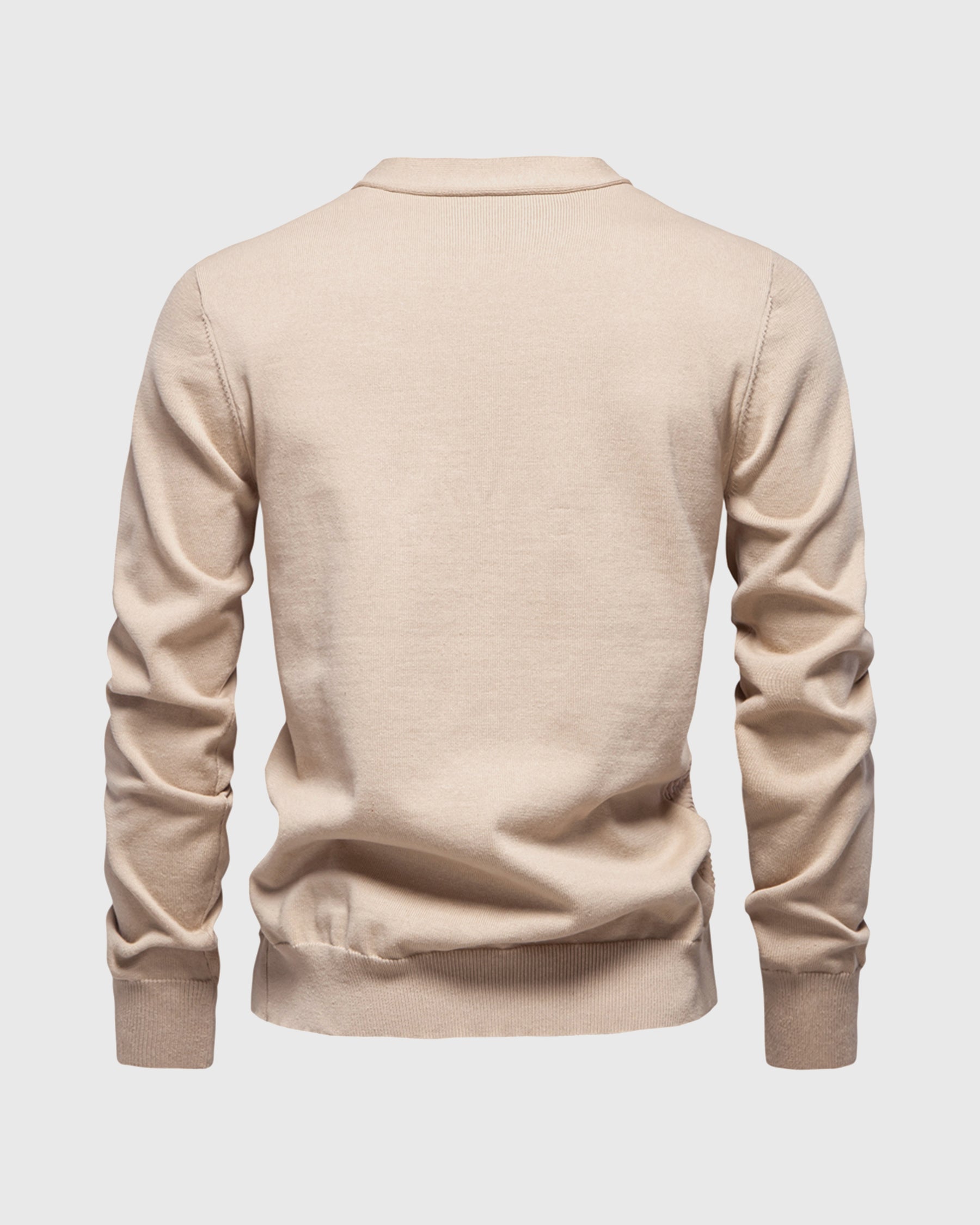 Men's Button-Up Knitted Cardigan