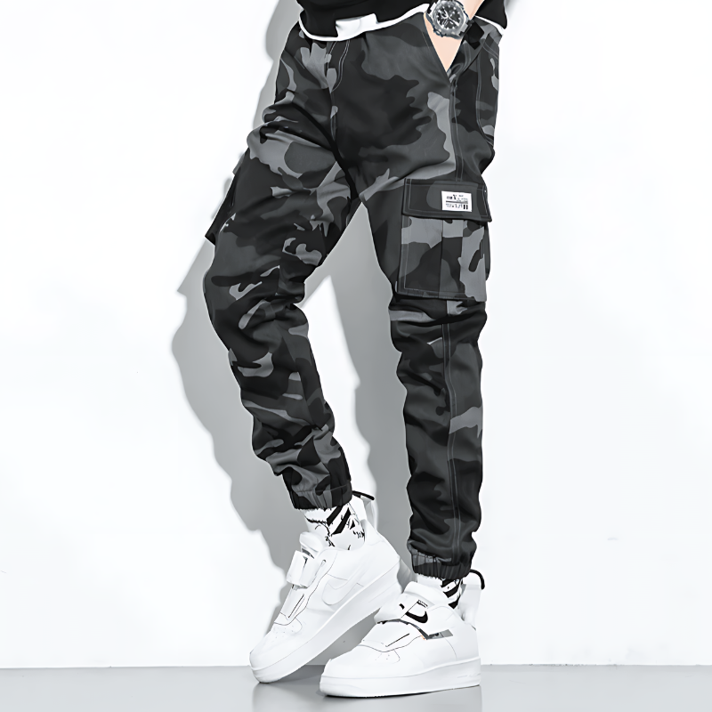 Men's Camo Cargo Trousers