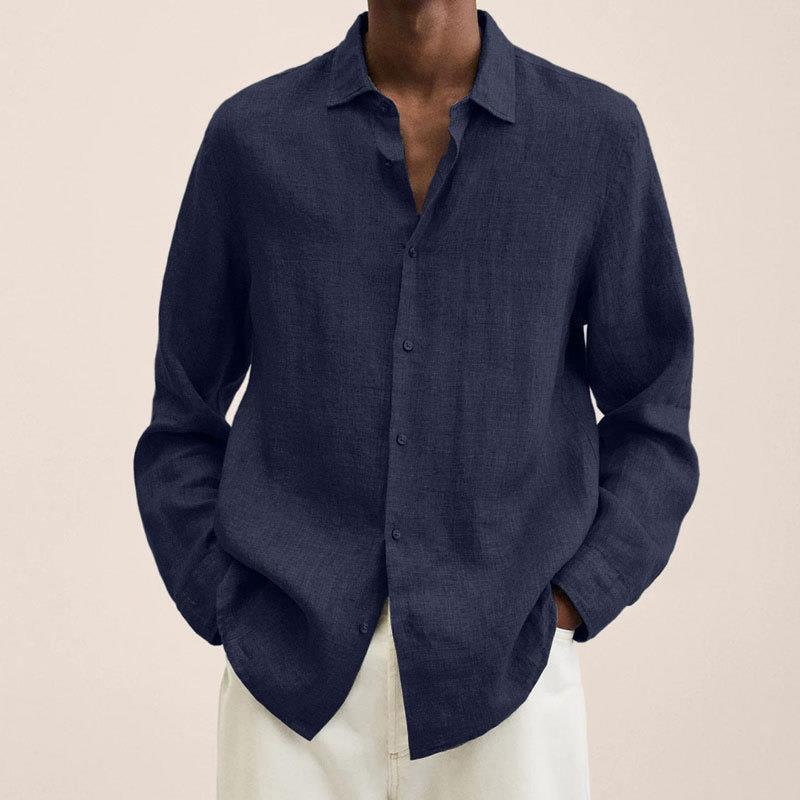 Men's Classic Linen Shirt