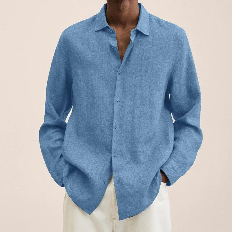 Men's Classic Linen Shirt