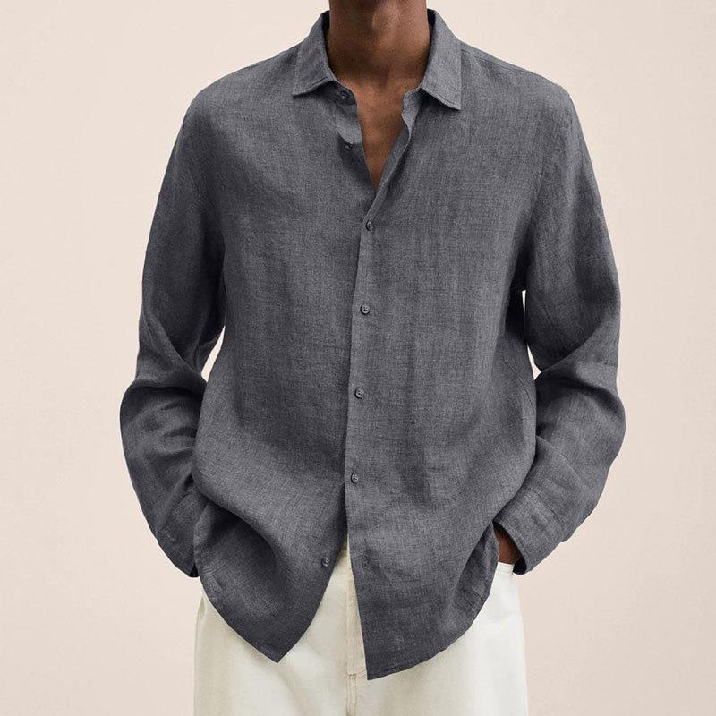 Men's Classic Linen Shirt