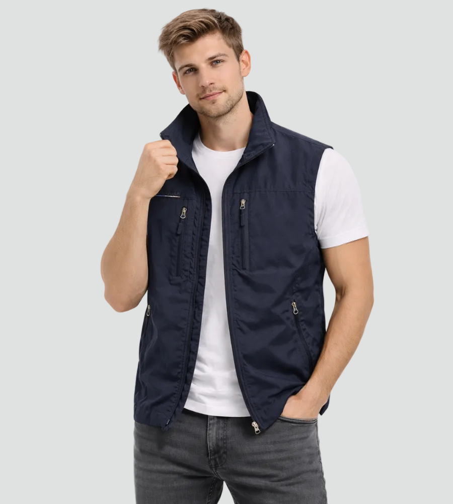 Men's Lightweight Packable Down Gilet