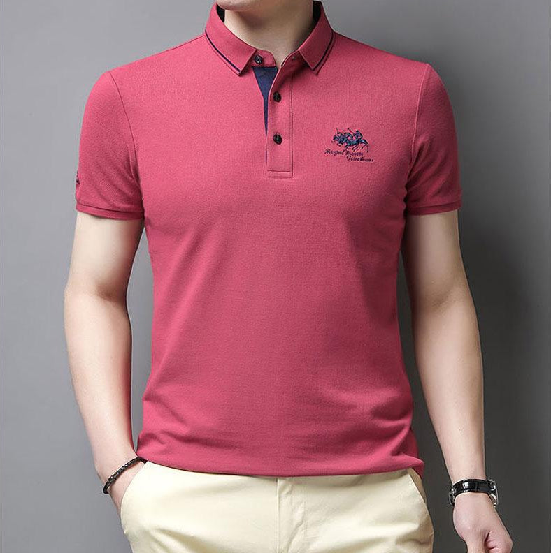 Men's Casual Short-Sleeve Polo