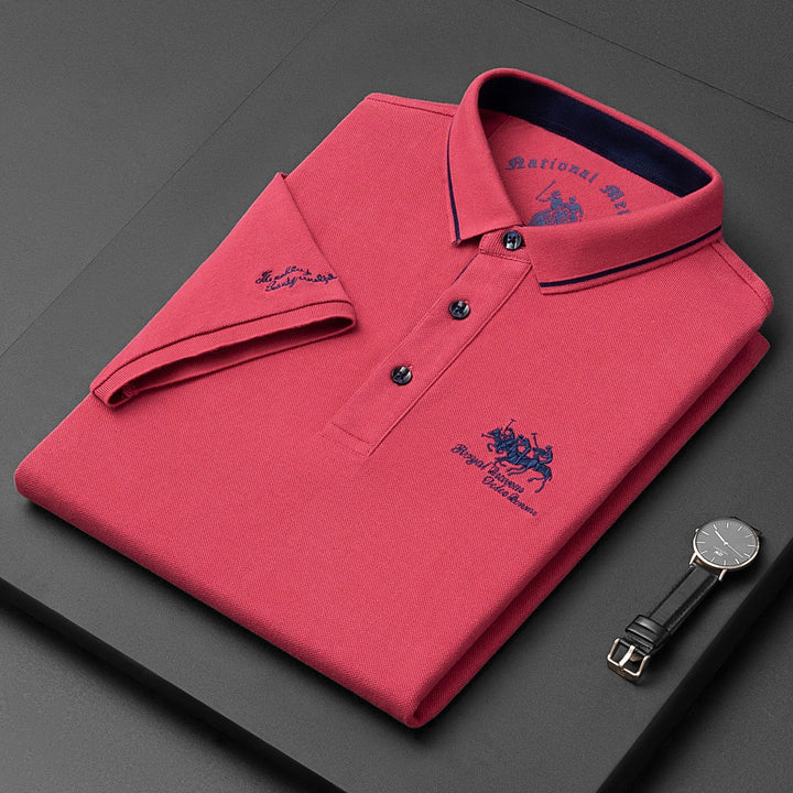Men's Casual Short-Sleeve Polo