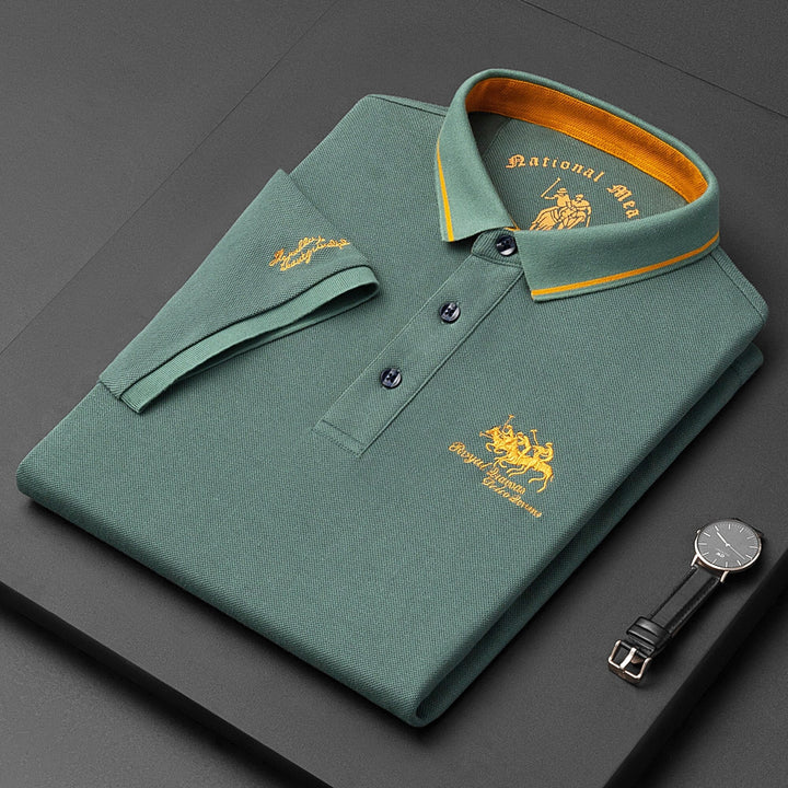 Men's Casual Short-Sleeve Polo