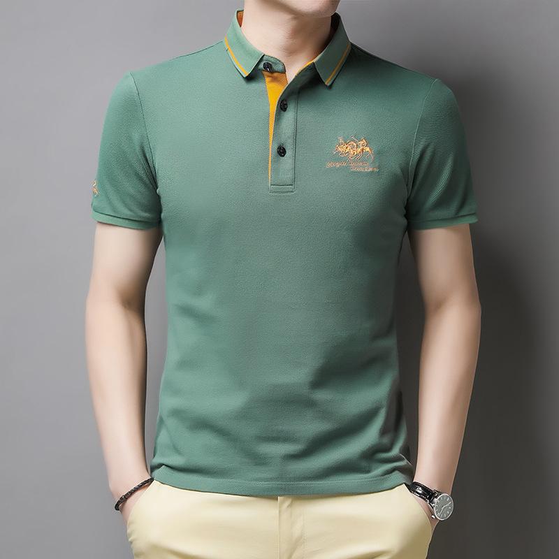 Men's Casual Short-Sleeve Polo