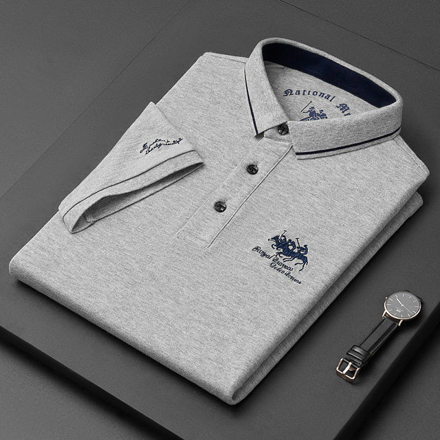 Men's Casual Short-Sleeve Polo