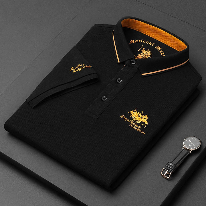 Men's Casual Short-Sleeve Polo