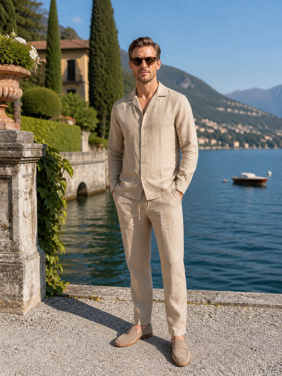 Men's Barnaby Linen Set