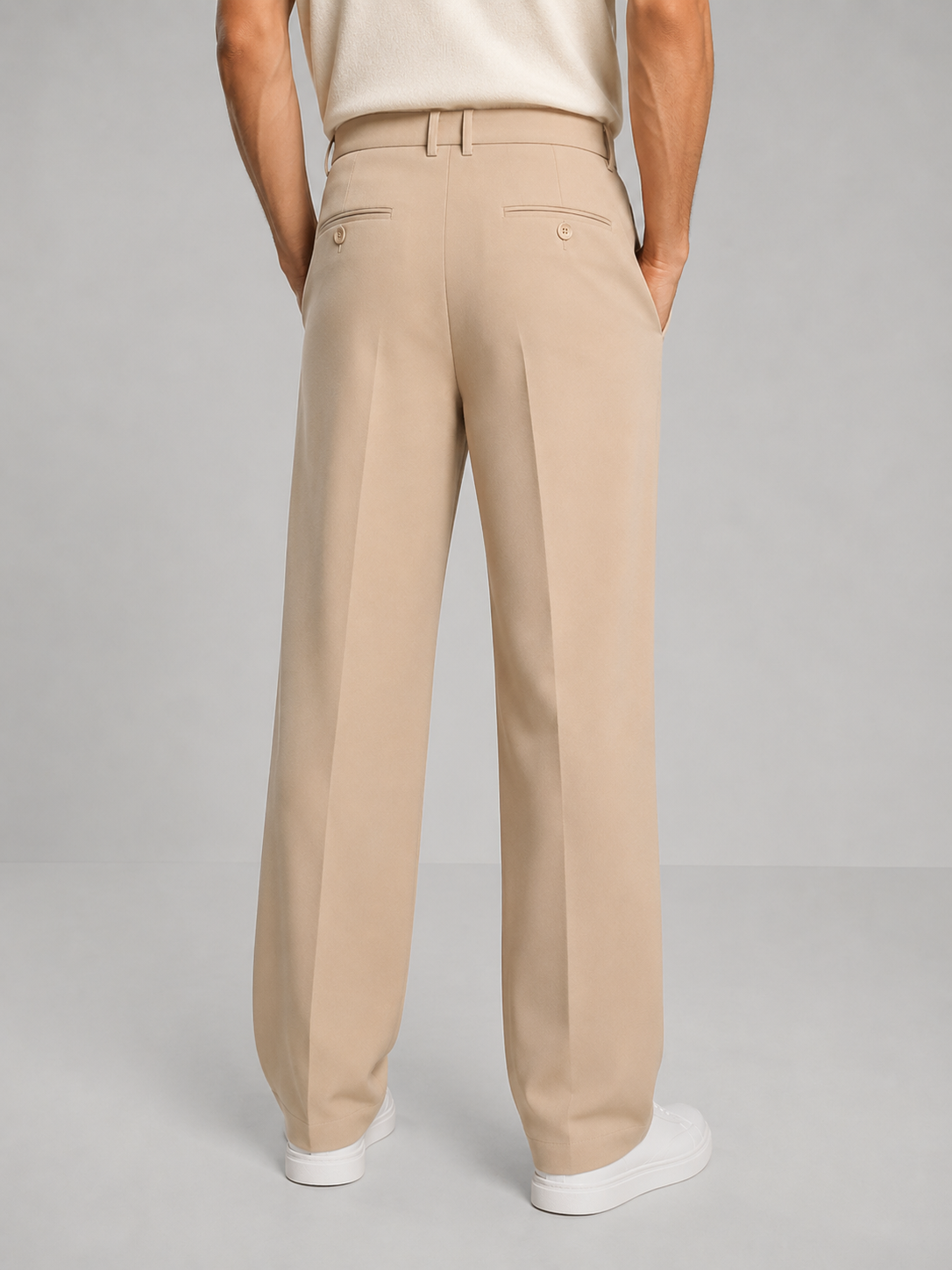 Men's Tailored Straight Leg Trousers