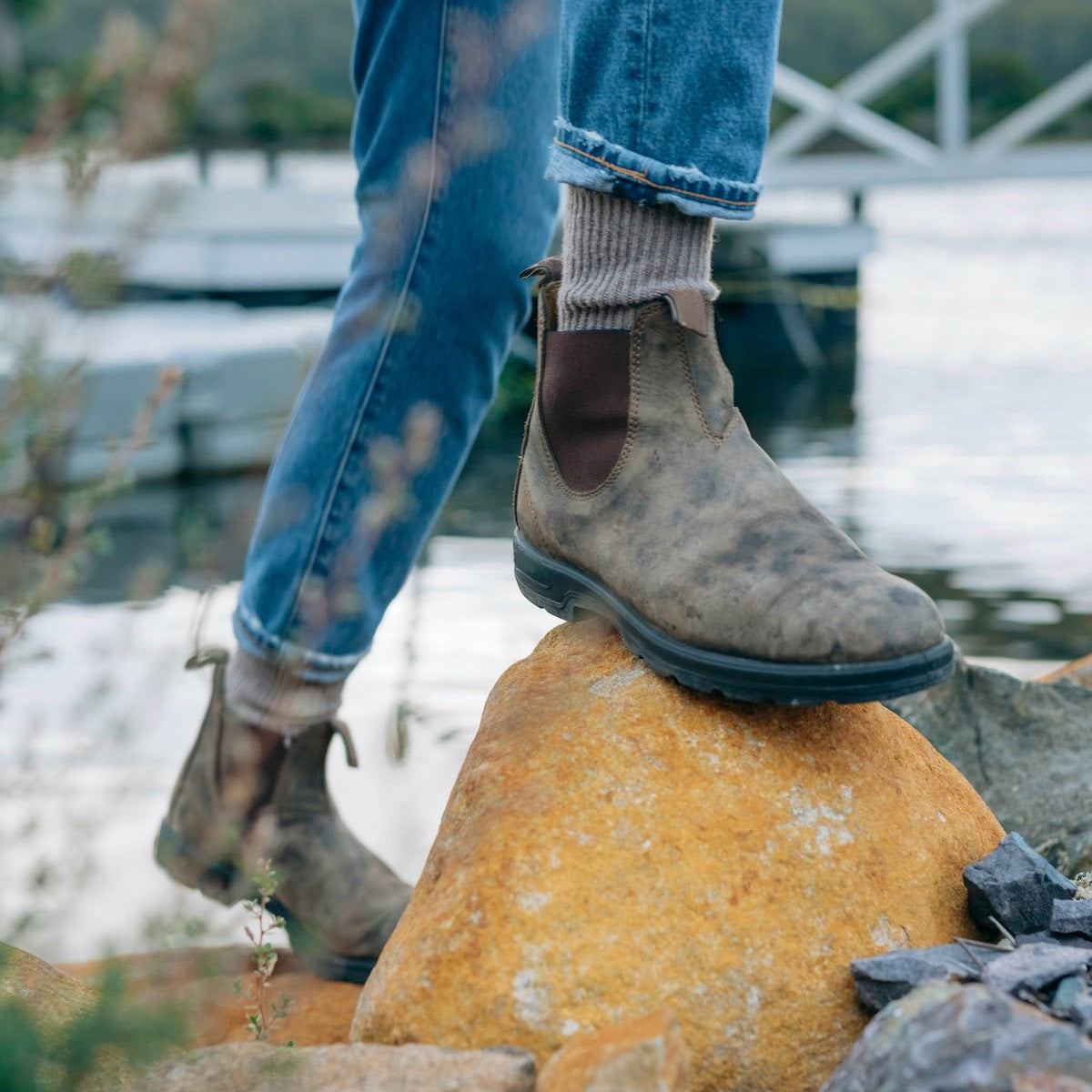 Men's Leather Chelsea Boots