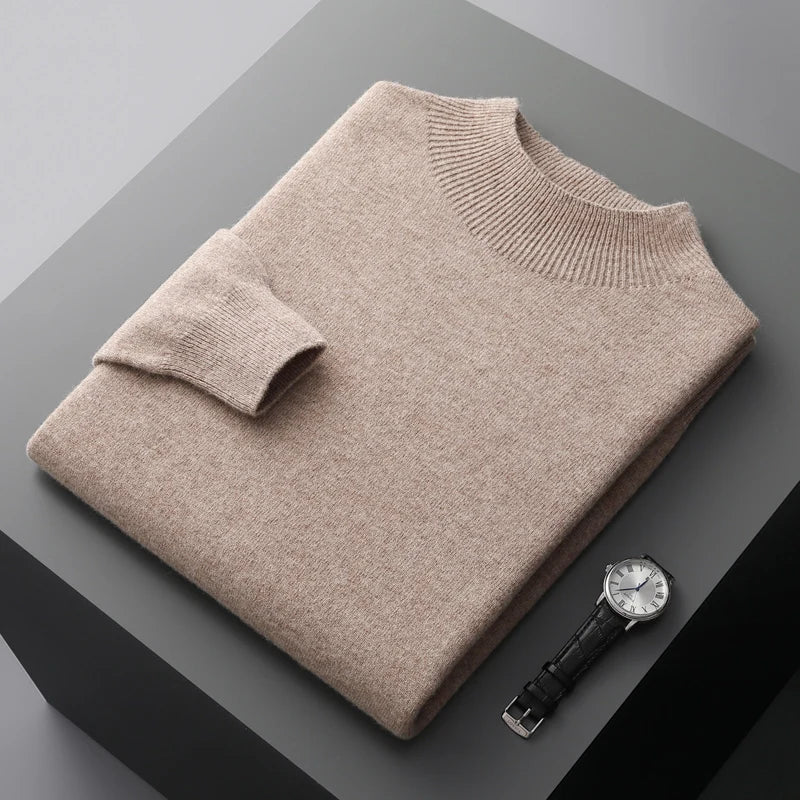 Men's Soft-Touch Wool Jumper