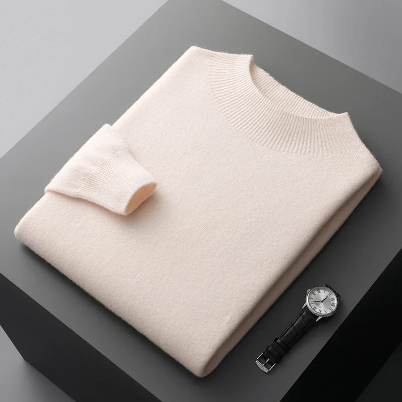 Men's Soft-Touch Wool Jumper