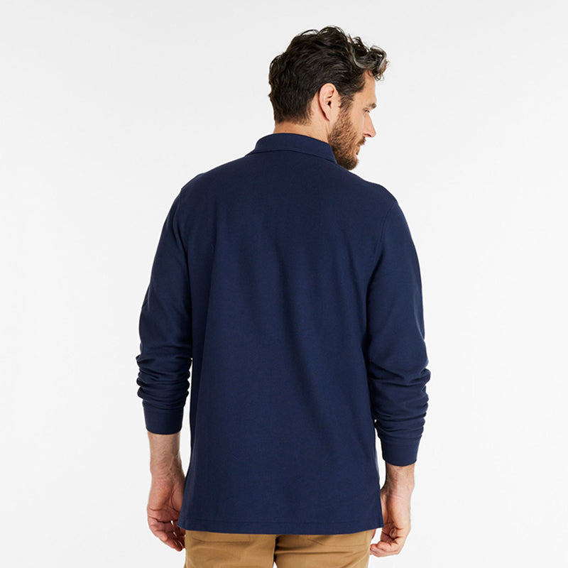 Men's Classic Long Sleeve Polo Shirt