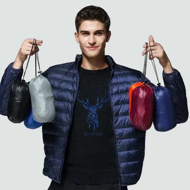 Men's Zip Bodywarmer with Stand Collar
