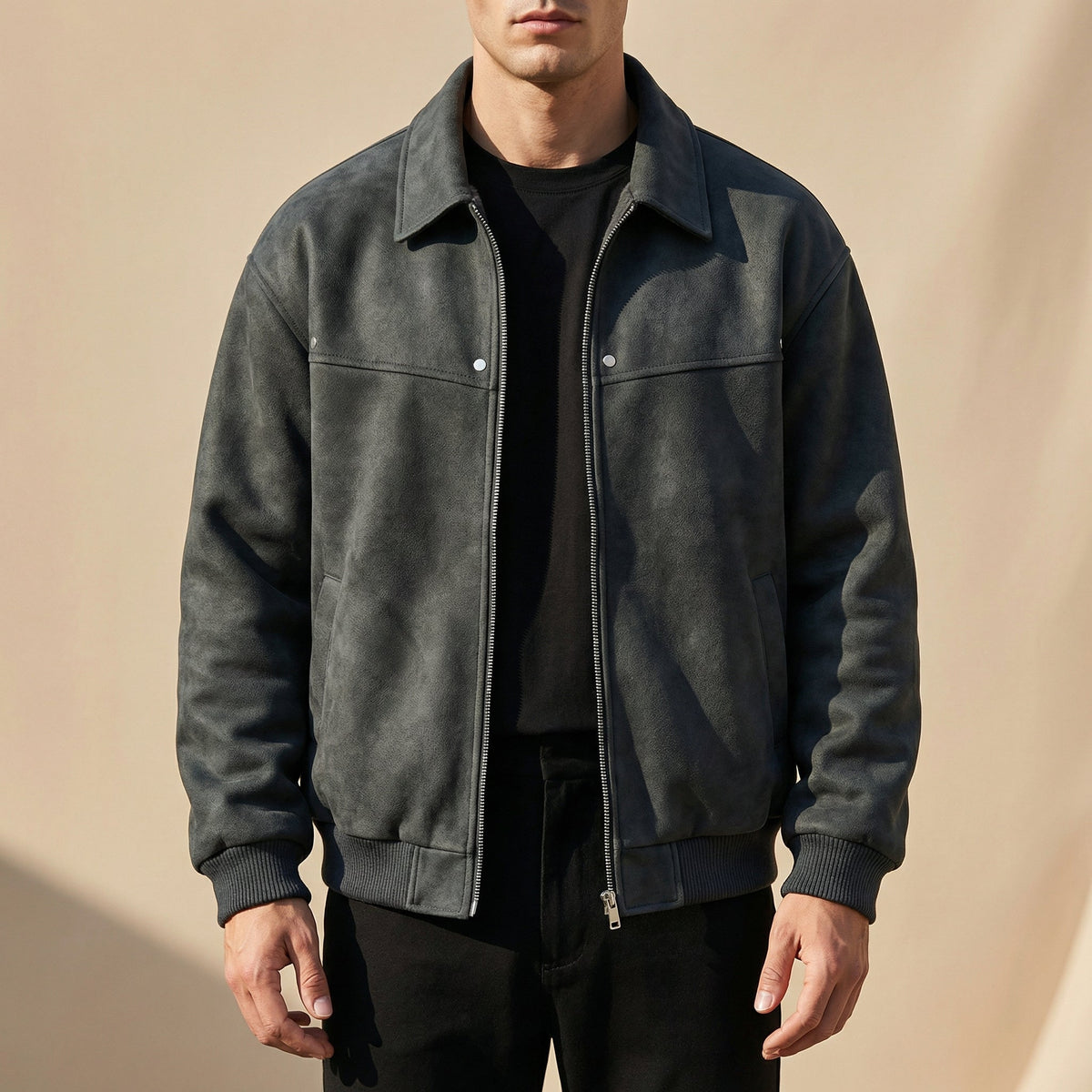 Men's Jacob Lambskin Leather Jacket