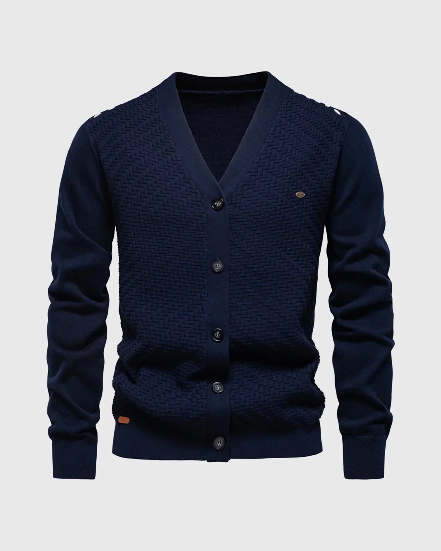 Men's Button-Up Knitted Cardigan