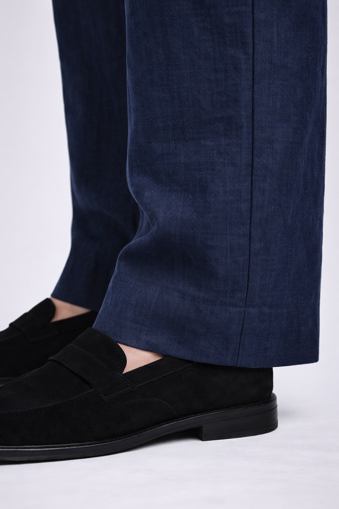 Men's Relaxed Fit Linen Trousers