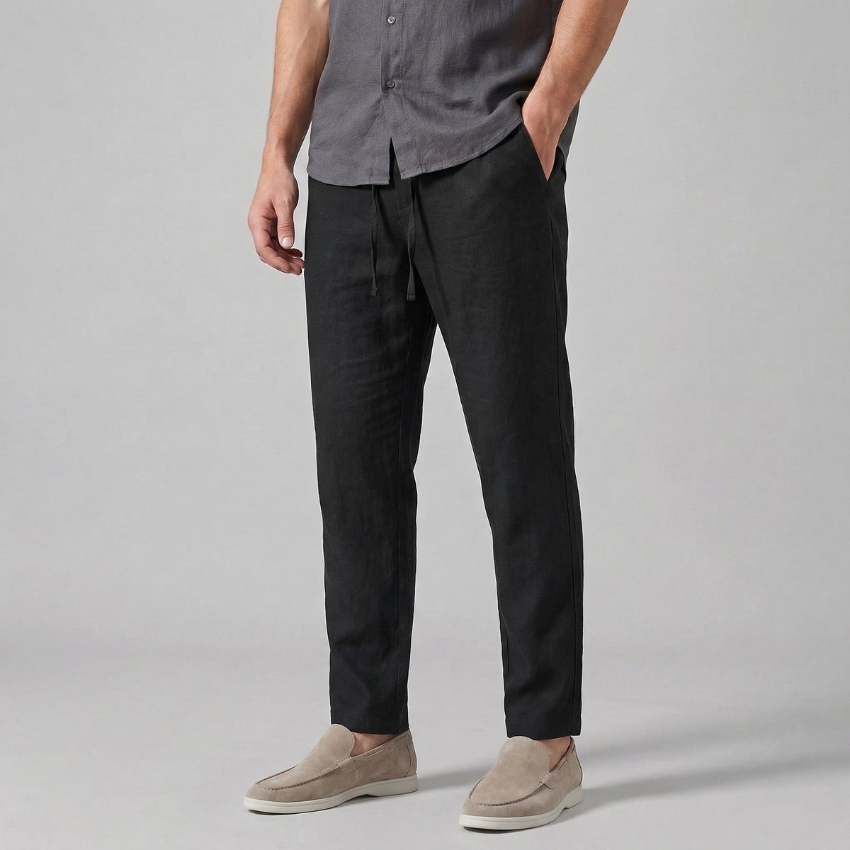 Men's Breathable Linen Trousers