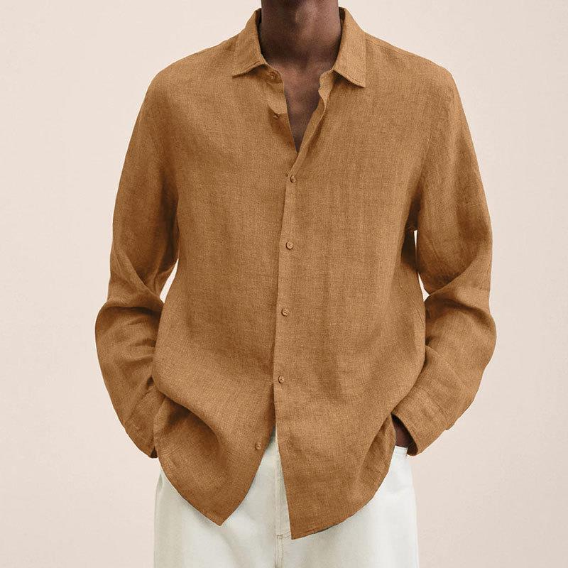 Men's Classic Linen Shirt