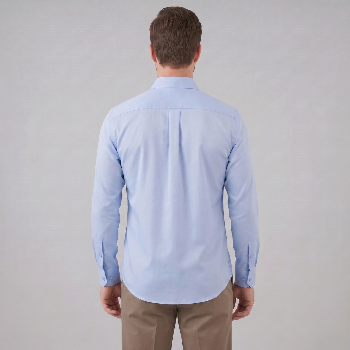 Men's Slim Fit Long Sleeve Shirt