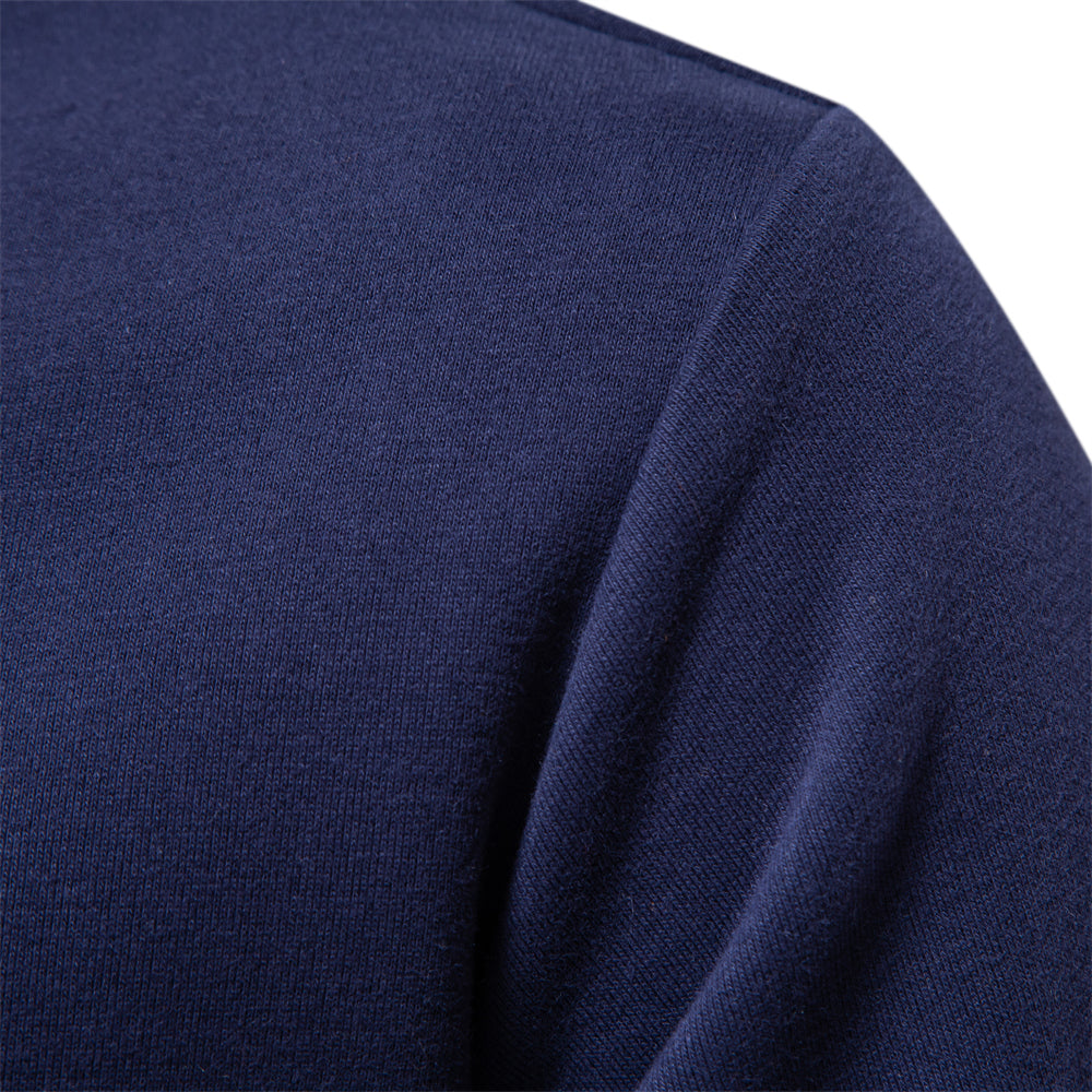 Men's Slim Fit Long Sleeve Polo