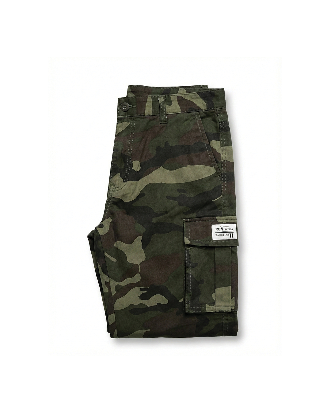 Men's Camo Cargo Trousers